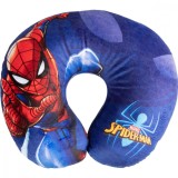 Perna de calatorie Spiderman, poliester, albastru