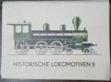 Set 12 carti postale, istoria locomotivei in imagini