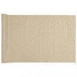 Cumpara ieftin Paravan de balcon, bej, 90x300 cm, tesatura oxford