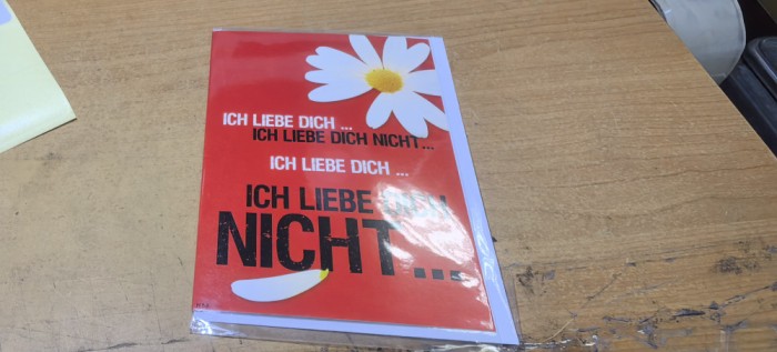 Felicitare germana #A7934han