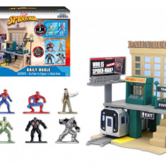 Marvel New York City + 6 Figurine Spider Man | Jada Toys