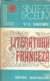 Cumpara ieftin Literatura franceza (volumul 1) - V. L. Saulnier