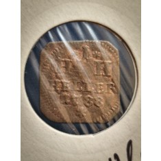Monedă 1 Heller 1788 Sachsen-Hildburghausen