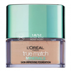 Fond De Ten Mineral Cu Acoperire Lejera L oreal True Match Minerals 1.R 1.C Rose Ivory foto