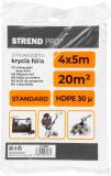 Folie de acoperire Strend Pro Standard, pictură, 4x5 m, 30&micro;, acoperire