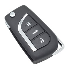 Carcasa cheie tip briceag Techstar 3 butoane compatibila Toyota Prius &ndash; cu lama VA2