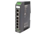 Switch Ethernet Neadministrabil 6 Porturi 9.5-31.5VDC