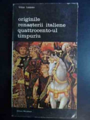 Originile Renasterii Italiene Quattrocento-ul Timpuriu - Viktor Lazarev ,542732 foto