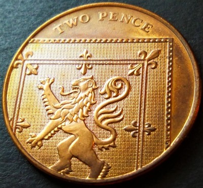 Moneda 2 (TWO) PENCE - MAREA BRITANIE / ANGLIA, anul 2009 * cod 2261 = UNC foto