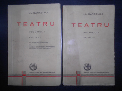 Ion Luca Caragiale - Teatru 2 Volume (1940) foto