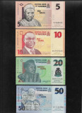 Set Nigeria 5 + 10 + 20 + 50 naira 2006 unc