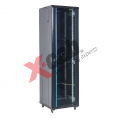 Cabinet metalic de podea 19", tip rack stand alone, 18U 600x600 mm, Xcab S NewTechnology Media