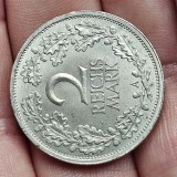 Germania 2 reichs mark 1925 A , argint 10 grame