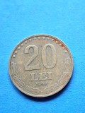 Moneda Romania 20 lei 1992
