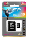 Card de memorie Silicon Power Elite MicroSDHC, 16 GB, UHS-I U1, Clasa 10 + Adaptor SD