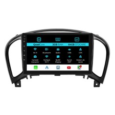 Navigatie Dedicata Nissan Juke (2010-2017), 9Inch, 2Gb Ram, 64Gb Stocare, Carplay