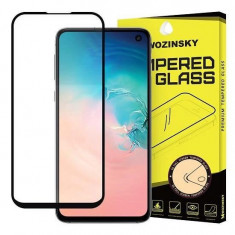 Folie Sticla Samsung Galaxy S10e - Wozinsky 5D Full Glue Neagru foto