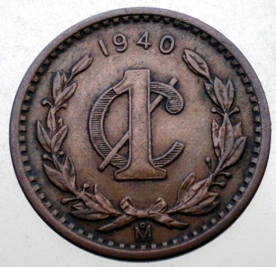 B.576 MEXIC 1 CENTAVO 1940 foto