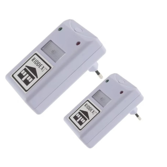 Set 2 aparate anti insecte si rozatoare Pest Repeller Riddex Plus