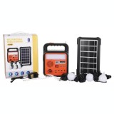 Cumpara ieftin Kit solar YC-T02 cu lanterna si 3 becuri, bluetooth, Radio FM, 8000mAh