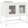 VidaXL Dulap TV, alb, 68x39x60,5 cm, oțel laminat la rece 853337