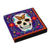 Servetele dia de los muertos 33x33 cm