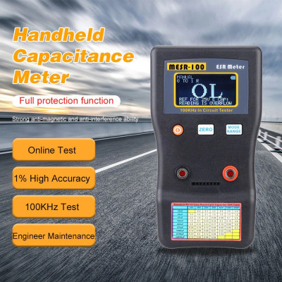 MESR 100 V2 ESR tester condensator aflat in circuit foto