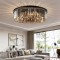 Candelabru Cristal Blaze 6x E14 Negru ModernLight Concept