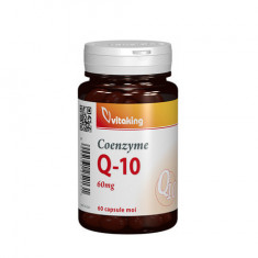 Coenzima Q10 naturala 60mg, 60cps, Vitaking