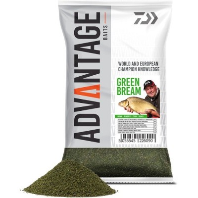 Groundbait Daiwa Advantage Green Bream 1kg/punga foto