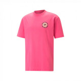 DOWNTOWN Graphic Tee Glowing Pink, Puma