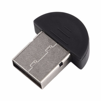 Mini adaptor USB bluetooth pentru laptop, pc, casti, telefon etc foto