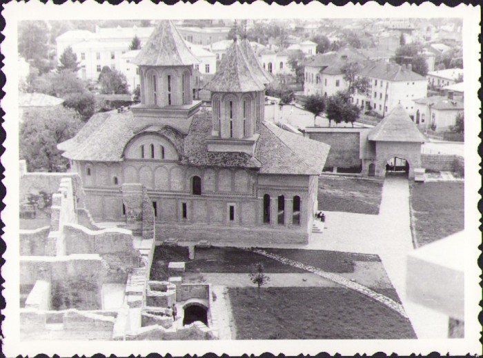 HST P1577 Poză Curtea Domnească T&acirc;rgoviște anii 1960