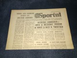 ZIARUL SPORTUL 29 NOIEMBRIE 1984 CRAIOVA ZELEZNICEAR