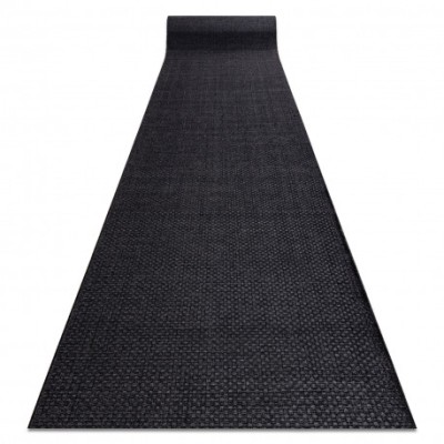 Traversa sisal TIMO model 0000 negru , 100 cm foto