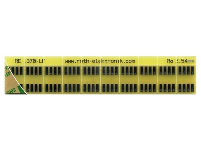 Placă universală ROTH ELEKTRONIK GMBH, singură faţă, dimensiuni 22mm x 117,35mm