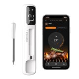 Cumpara ieftin Termometru wireless pentru carne Inkbird INT-11I-B, Bluetooth 5.4, 305m, IP67, afisaj LCD, sonda inox