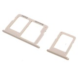 Cumpara ieftin Suport SIM Samsung Galaxy J7 Prime 2 SM-G611F/DS | Originală | Gri