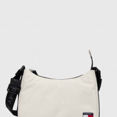 Tommy Jeans poșetă culoarea bej AW0AW15815