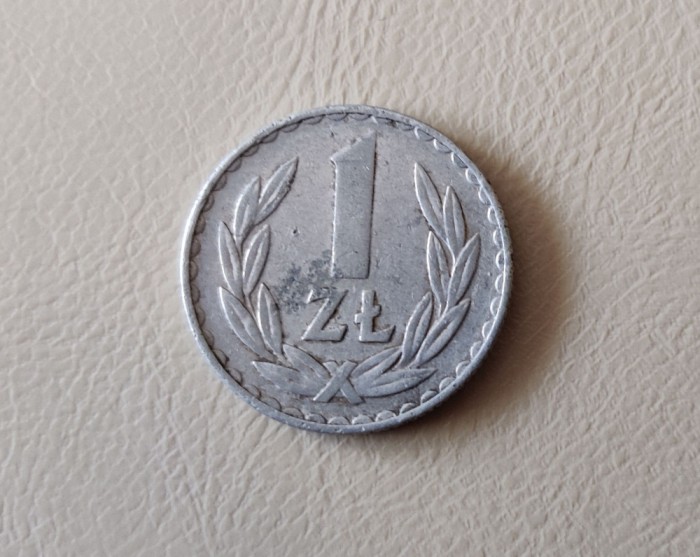 Polonia - 1 Zlot (1975) - monedă s379