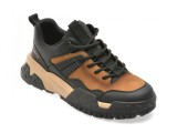 Pantofi sport GRYXX negri, 5507, din piele naturala