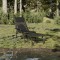 vidaXL Șezlong pescuit picioare reglabile de noroi, pliabil, camuflaj 4006421