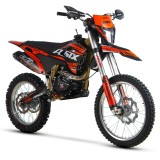 Motocicleta Cross/Enduro Asix XB88, 300cc, roti 21/18&quot;, culoare negru/portocaliu... Cod Produs: MX_NEW A6XB88A2PR30021/18-17