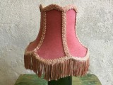 Design / Vintage - Abajur textil model deosebit pentru lustra lampa veioza sau aplica !