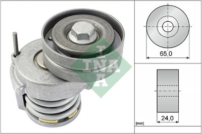 INA 534 0065 10 Intinzator curea, curea distributie foto