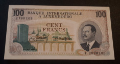 Luxemburg - 100 Francs 1968 xf+ foto