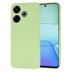 Husa premium din silicon pentru xiaomi redmi 13 / poco m6 4g - softflex, microfibra, matcha