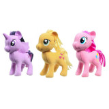 Cumpara ieftin Set 3 jucarii din plus My Little Pony (Twilight, Applejack, Pinkie Pie), 13 cm, Play By Play