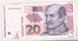 Bnk bn Croatia 20 kuna 2001 circulata