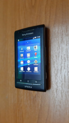 Sony Xperia X8 E15i black - FUNCTIONEAZA SI IN ORANGE SI IN VODAFONE . foto